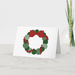 Guirnalda geométrica del navidad