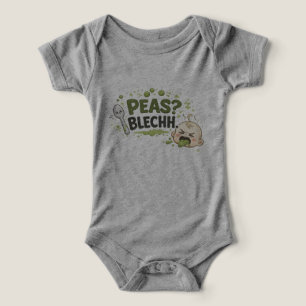 ¿Guisantes? Blechh. Bodysuit de Bebé Gruñón para l