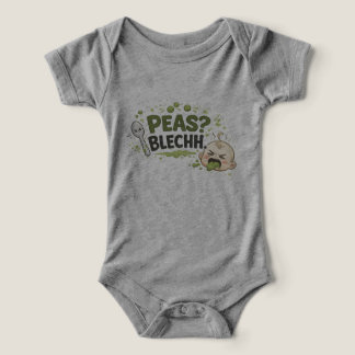 ¿Guisantes? Blechh. Bodysuit de Bebé Gruñón para l
