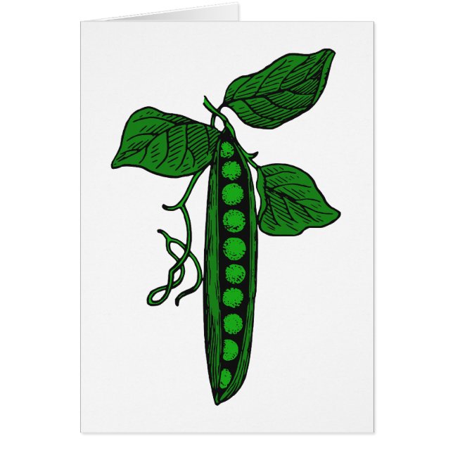 Guisantes en vaina (Frente)