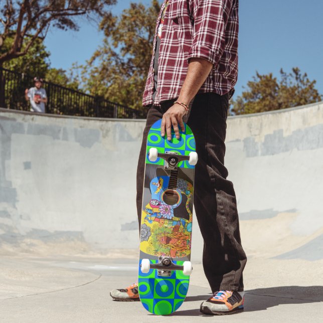 GUITAR HIPPIE Skateboard Decks SKATEBOARDS (Exterior 2)