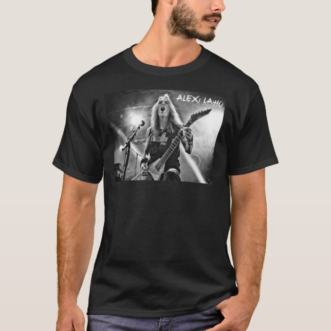 GUITAR LEGEND ALEXI LAIHO Camiseta esencial (Anverso)