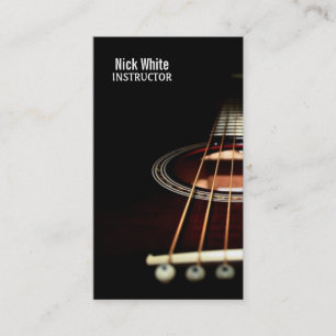 Guitar Lesson, Música, Tarjetas de Trabajo de Ins
