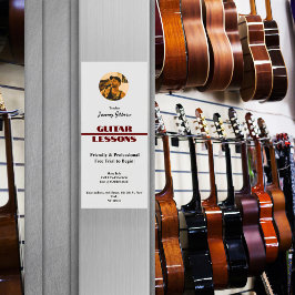 Guitar Lessons Magent Poster