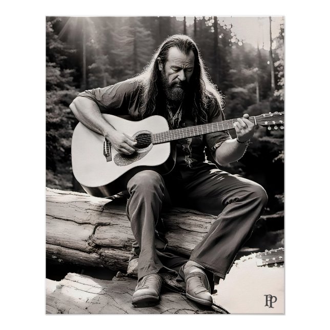 Guitar Man Poster (Anverso)