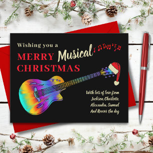 Guitar Musical Feliz Navidad