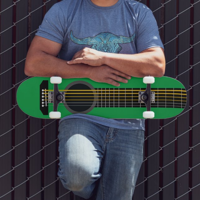 Guitar Skateboard (Exterior 3)