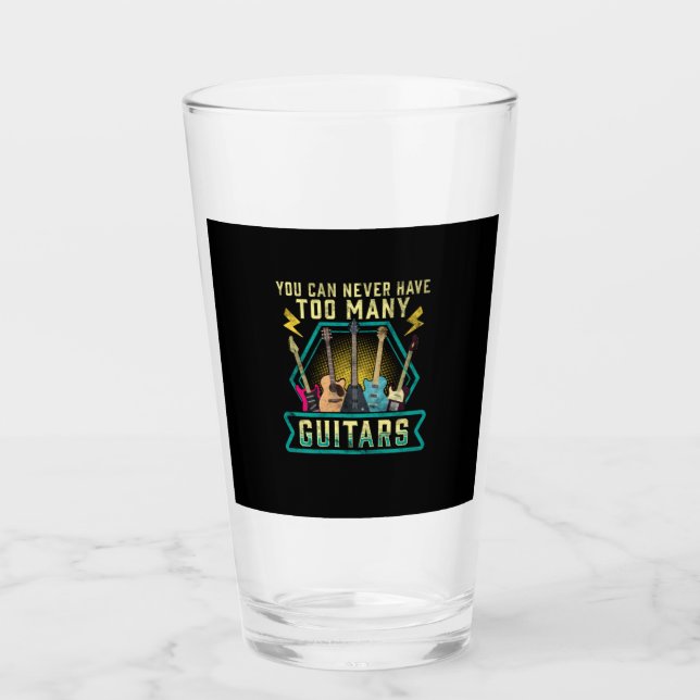 Guitarist You Can Never Have Too Many Guitars Xmas (Anverso)