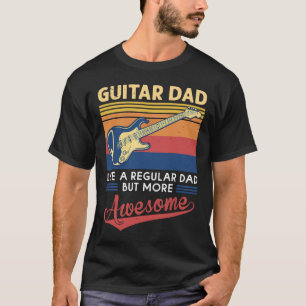 Guitarista - Guitarra Papá Camisa Impresionante Dí
