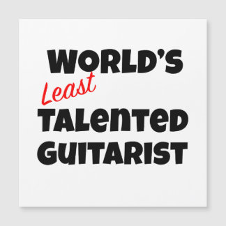 Guitarista menos talentoso del mundo