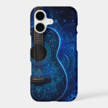 Guitarra Acústica Mandala Celeste Azul Brillante