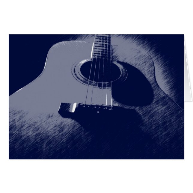 Guitarra Azul (Anverso (Horizontal))