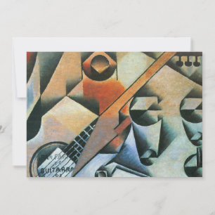 Guitarra (Banjo) y Gafas, Juan Gris, Arte Antiguo