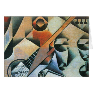 Guitarra (Banjo) y Gafas, Juan Gris, Arte Antiguo