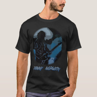 Guitarra Bluegrey Moodlit de la camiseta de