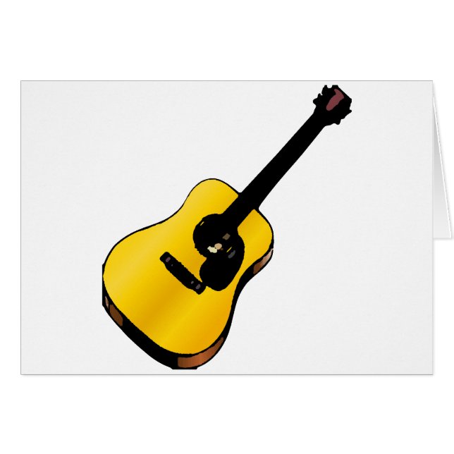 Guitarra de arte pop (Anverso (Horizontal))