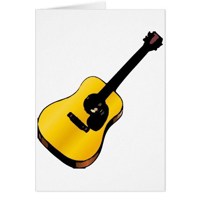 Guitarra de arte pop (Frente)