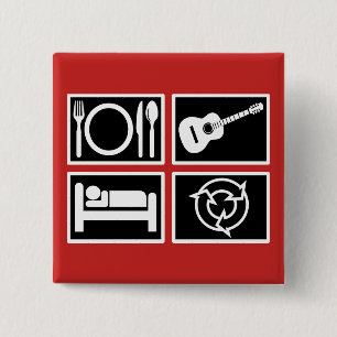 GUITARRA de EAT SLEEP PLAY - REPITA el botón