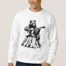 Guitarra De Juego De Oso - Camisas Sudaderas De Vi