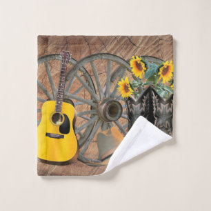Guitarra de la rueda del oeste botas de Cowboy gir