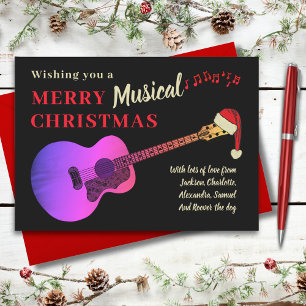 Guitarra de Navidad Personalizada