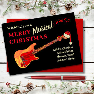 Guitarra de Navidad Personalizada