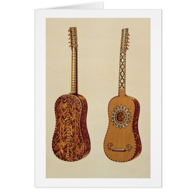 Guitarra de Rizzio, de los "instrumentos (Frente)