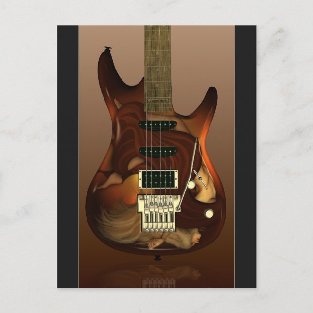 Guitarra de sueño - Postales de gracia (Anverso)