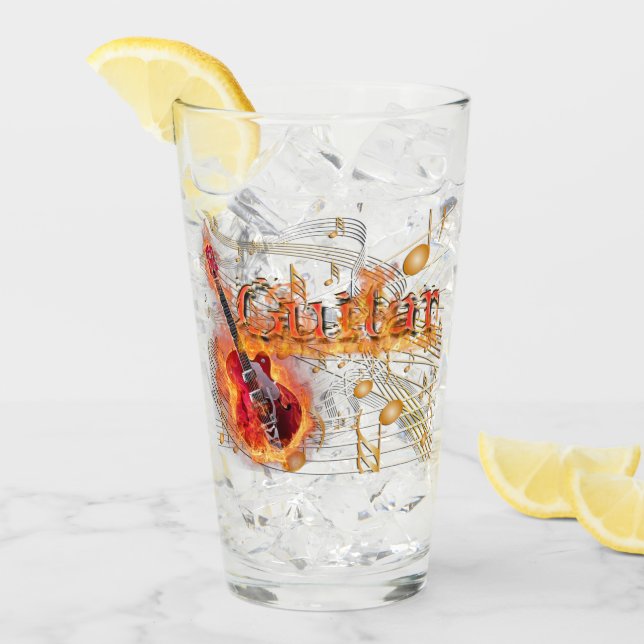 Guitarra de vidrio (Anverso (hielo))