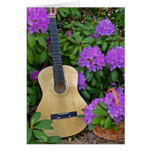 Guitarra en Rododendros