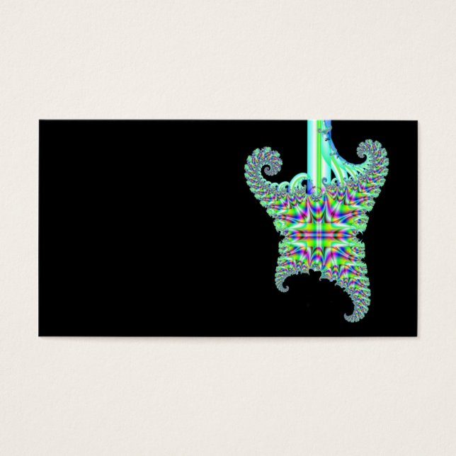 Guitarra fractal psicodélica (Frente)