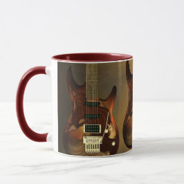 Guitarra ideal - tazas de café de la tolerancia