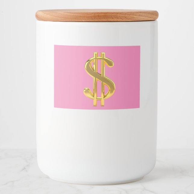 Guitarra negra en etiqueta rosada (Anverso)