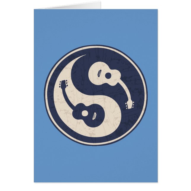 Guitarra Yang - azul (Frente)