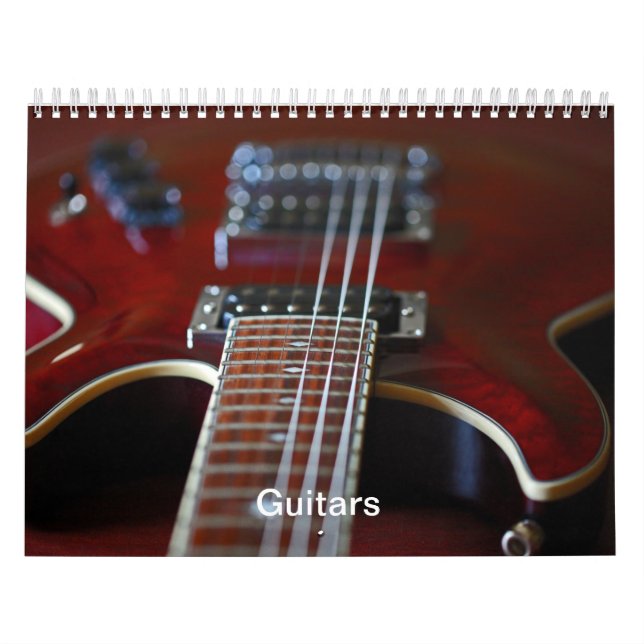 Guitarras - calendario (Tapa)