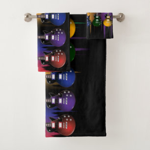 Guitarras coloridas
