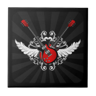Guitarras del rock-and-roll - teja