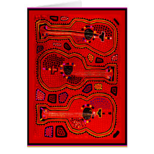 Guitarras indias kuna