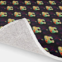 Guitarras psicodélicas sobre morado