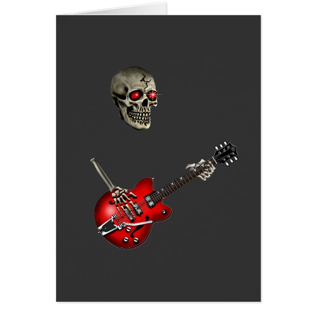 Guitarrista del cráneo (Frente)