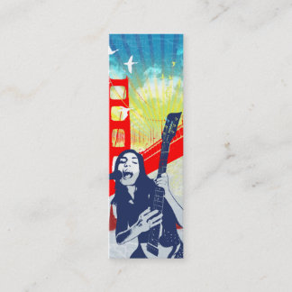 Guitarrista - tarjeta flaca