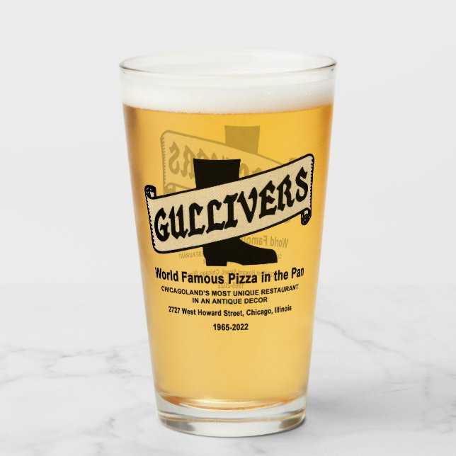 Gullivers Pizza & Restaurant, Chicago (Anverso (lleno))