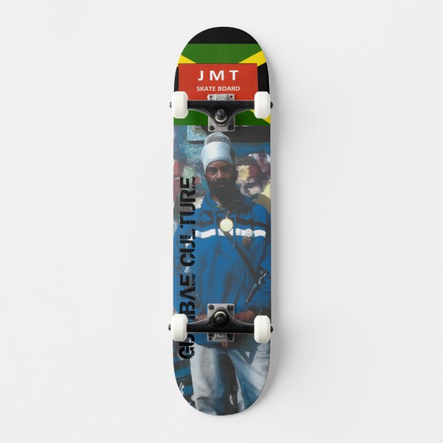 GUMABE CULTURA JMT USA Skateboard (Anverso)