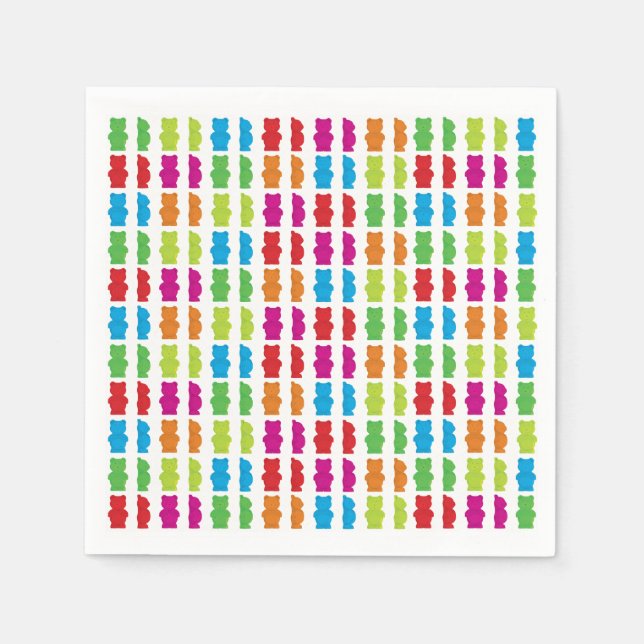 Gummy Bears papel servilleta (Anverso)