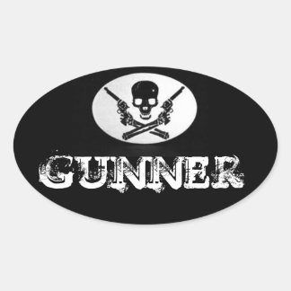 Gunner Pegatina
