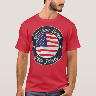Gunnison Beach - Camiseta conmemorativa patriótica