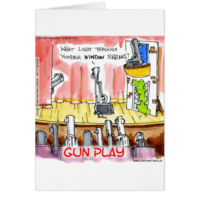 GunPlay Dibujos Animados Divertidos (Frente)
