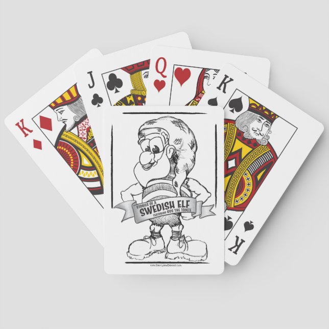 Gus jugando cartas - b&n Gus con Estandarte (Reverso)