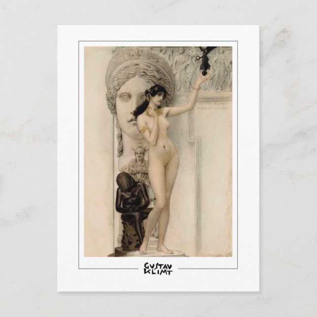 Gustav Klimt #242 - Postales Bellas Artes (Anverso)