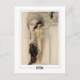 Gustav Klimt #242 - Tarjeta postal de arte fino